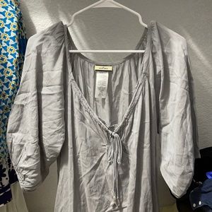 Grey sundress with slip